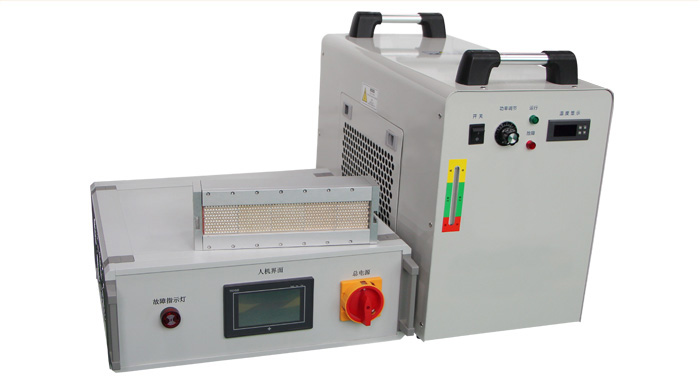 UV LED固化光源設備的三大配置照射頭、水冷機、電源驅動